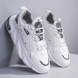 Outdoor Masculino Men's Running Sneakers for Boy Breathable Tennis Hard-Wearing Designer Shoes Low Price MartLion white gray 39 
