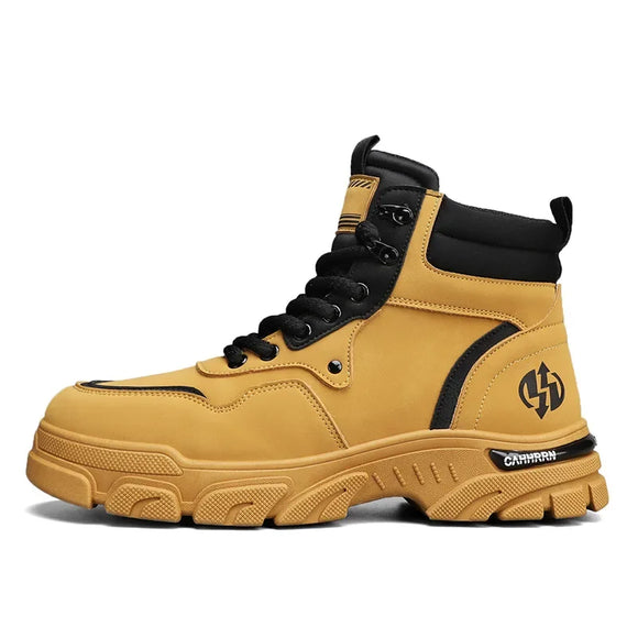 Men Sneakers Outdoor Breathable Boots Outdoor Hiking Winter Shoes Light Non-slip Men Desert Ankle Boots Chelsea Boots Men MartLion