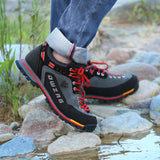 Hiking Shoes Men's Waterproof Trekking Sneakers Outdoor Boots Anti Slip Hiking Trekking Mart Lion   