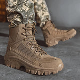 Men's Combat Military Boots Outdoor Non-slip Tactical Hiking Desert Ankle Hunting Shoes Military  Botines Zapatos MartLion   