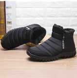 Men's Boots Snow Fur Man Shoes Cotton Shoes Keep Warm Boots Male Platform Sneakers Winter Men's Work Shoes Footwear MartLion
