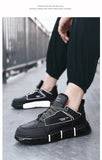 Men's Comfortable Causal Shoes Nonslip Sneakers Lightweight Leather Vulcanize Tenis Luxury MartLion   