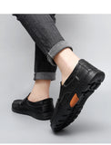 Men Leather Shoe Natural Leather Shoes for Men Sneakers Male Loafers MartLion   