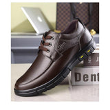 Men's Genuine Leather Handmade Shoes Soft Anti-slip Rubber Office Loafers Casual Leather Soft Mart Lion   