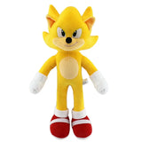 30CM Super Sonic Plush Toy The Hedgehog Amy Rose Knuckles Tails Cute Cartoon Soft Stuffed Doll Birthday Gift For Children MartLion 25cm 100g sonic  
