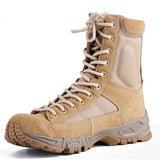 Airborne Boots Spring Summer Unisex Desert Combat Men's Military Tactical Ankle Women Hunting Shoes Mart Lion Camel 36 