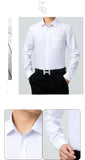 Silk Shirts for Men  Men Shirt Long Sleeve Men Clothing Casual Business Man Shirt MartLion   