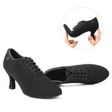 Shoes For Dance Closed Toe Women's Ballroom Modern Tango Salsa Training 5/7CM Heel MartLion   