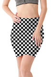 Mini Waist Skirts  Girls Leopard Snake Pattern Skirts Casual Package Hip Short Skirts Women MartLion   