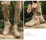 High Top Waterproof Men's Tactical Boots Hiking Shoes Outdoor Sneakers Hiking Non Slip Motorcycle MartLion   