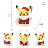 Pokemon Pikachu Cosplay Toys Charizard Snorlax Garchomp Tyranitar Hydreigon Anime Stuffed Plush Cartoon Peluche Dolls MartLion Christmas Pikachu CHINA 