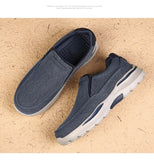 Men's Casual Shoes Canvas Breathable Loafers Outdoor Walking  Classic Loafers Sneakers Mart Lion   