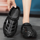 Summer Men's Slippers Non-slip Platform Outdoor Sandals Clogs Beach Slippers Flip Flops Indoor Home Slides Casual Shoes Mart Lion   