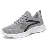 Running Shoes Spring and Autumn Season Women's Soft Sole Casual Sports MartLion G-2185--Gray 39 