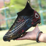  Football Boots Men's Futsal Soccer Shoes Centipede Kids Sneaker Studded Soccer Cleats Mart Lion - Mart Lion