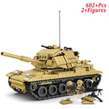 Military ww2 Cannon Assault Armored Vehicle Battle Tank Car Truck Army Weapon Building Blocks Sets  Model King Kids Toys Gift Mart Lion without box 1  