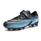Football Shoes Kids Outdoor Breathable Soccer Society Indoor Soccer Boots Futsal Kids Mart Lion Black cd Eur 29 