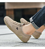 Men's Luxury Sneakers Leather Casual Shoes Footwear Loafers Shoes Comfortable Moccasin MartLion   