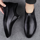 Mid-top Genuine leather Men's shoes Keep Warm Dress Winter With Fur Elegant Sapato Social Masculino Mart Lion   