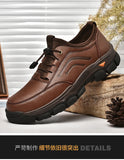 Genuine leather men's shoes Outdoor casual mountaineering Comfortable casual MartLion   