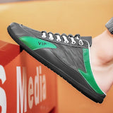 Summer Half Slippers for Men Men's Flat Bottom Casual Shoes Soft Sole Support Shoes Men's Sneakers