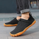 Men's Barefoot Canvas Shoes Sneaker Women Flats Soft Zero Drop Sole Wider Toe Light Weight MartLion   