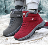 Winter Men Boots Women Leather Waterproof Sneakers Man Casual Shoes MartLion   