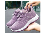 Walking shoes for women's spring sports have a textured breathable single trend MartLion   