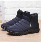 Men's Boots Snow Fur Man Shoes Cotton Shoes Keep Warm Boots Male Platform Sneakers Winter Men's Work Shoes Footwear MartLion