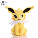 15-35cm Pokemon Plush Toy Anime Figure Pikachu Charizard Mewtwo Eevee Mew Lucario Gengar Stuffed Doll Pendant Toy Kids Xmas Gift MartLion 20cm Jolteon  