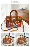  Women Bag Trend Alligator Capacity Messenger PU Leather Crossbody Female Luxury Brand Handbag Mart Lion - Mart Lion