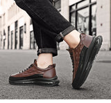 Men Casual Ankle Boots Flat Version MartLion   