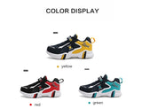 Kids Running Shoes Boys Spring Leather Casual Walking Sneakers Children Breathable Comfort Sport Outdoor Mart Lion   