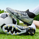 Football Boots Kids Boy Soccer Men's Ag Shoes Sneakers Non Slip Tf Mart Lion   