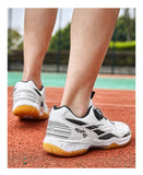  Badminton Shoes Men's Light Weight Badminton Sneakers Luxury Tennis Anti Slip Table Tenis Mart Lion - Mart Lion