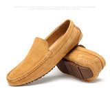 Suede Leather Men's Loafers Luxury Casual Shoes Boots Handmade Slipon Driving  Moccasins Zapatos Mart Lion   