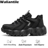  Work Shoes For Men's Women Anti-smashing Steel Toe Industrial Safety Boots Puncture Proof Non-slip Sneakers MartLion - Mart Lion