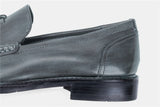 Grade Wood Grain Shoes Men's Leather Luxury Loafers with Fringe Slip on Tassel Slip on Flats Mart Lion   