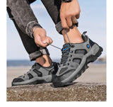 Hiking Shoes Men's Outdoor Hiking Boots Non Slip Trekking Mountain Climbing Fast Mart Lion   