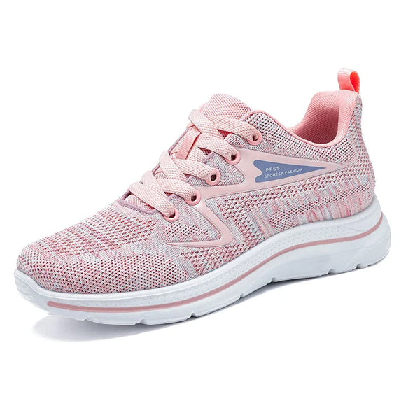 Women's Spring Couple Shoes Leisure Cushioned Sports Soft Sole Durable Couple Sports MartLion Pink 41 