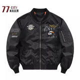 77City Killer Spring Autumn Men's Bomber Jacket Parka Military Trench Coat Outdoor Windproof Sports Jacket Chaquetas Hombre MartLion   