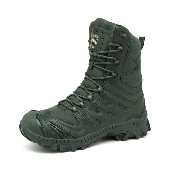 Special Forces Desert Combat Tactical Men's Tall Boots Wear-resistant Training Boots Waterproof Outdoor Mountaineering Sports MartLion 525-LV 41 