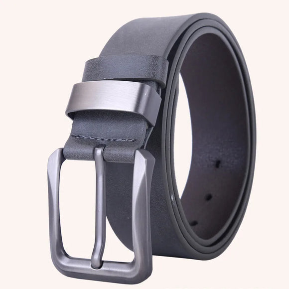 Accessories For Men's Gents Leather Belt Trouser Waistband Stylish Casual Belts With Gray Brown Color MartLion 01 125cm 