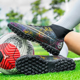  Soccer Shoes Men's Football Cleats Footwear Outdoor Training Match Football Boots Teenagers Futsal Sports Sneakers MartLion - Mart Lion