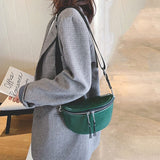 Luxury Designer Saddle Women's Chest Bag Crossbody Female Chain Handbag Hobos Bag Belt Purse Mart Lion   