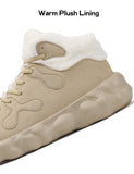 Winter Men Boots Warm Plush Snow Boots Suede Leather Casual Shoes with Fur Winter Outdoor Sneakers Non-slip MartLion