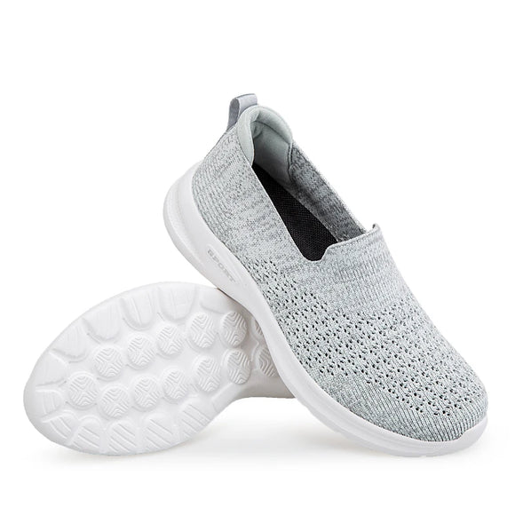 Summer Breathable Soft Shoes Women Casual Lightweight Sneakers Mesh Shoe Non-slip MartLion GRAY 35 