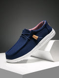 Men Casual Shoes Slip on Canvas Loafers Walking Flats for Man MartLion   