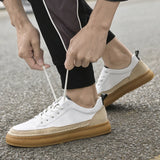 Men's Sneakers Genuine Leather Casual Skate Shoe Outdoor Driving Luxury Vulcanize Shoes Footwear MartLion   