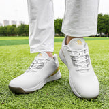 Luxury Golf Shoes Men's Training Golf Wears Waterpoor Golfers Footwears Light Weight Walking Sneakers Mart Lion   